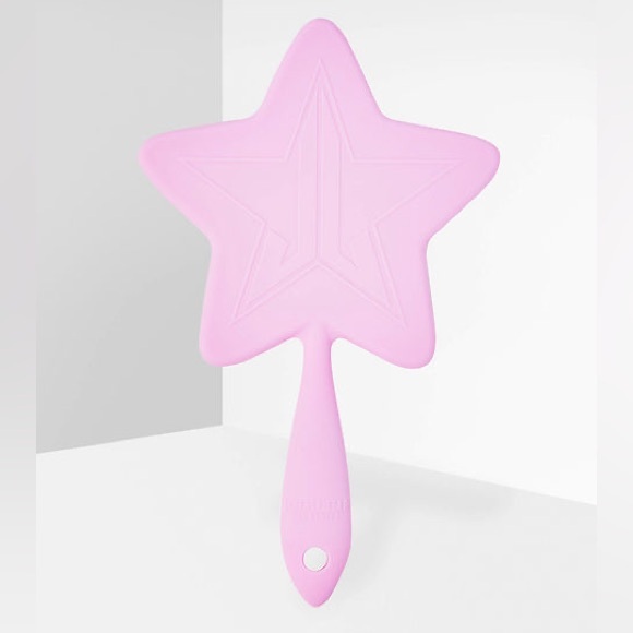 💜Jeffree Star Lavender Soft Touch Blood Lust Collection Handheld Mirror- in box
